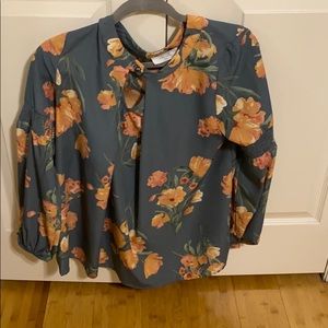 Peach Love brand blouse small